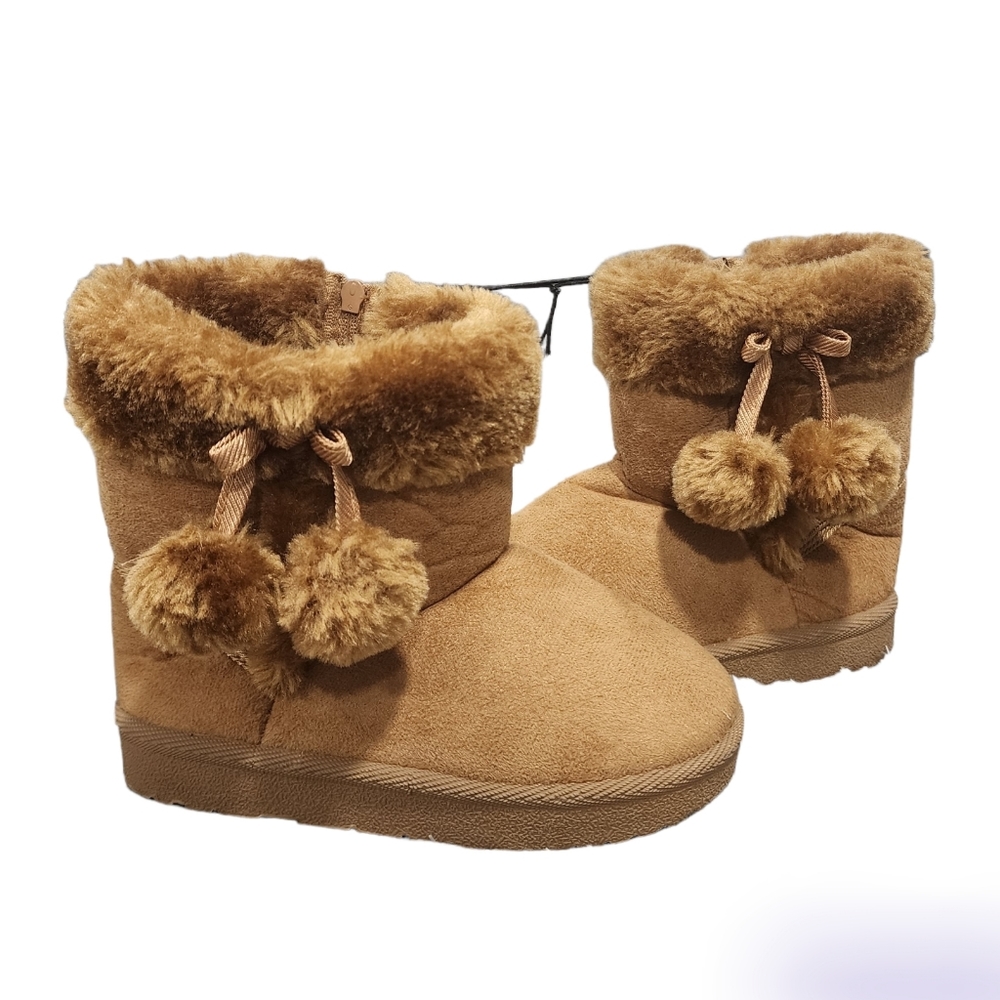 Fuzzy and cozy winter boots for girls